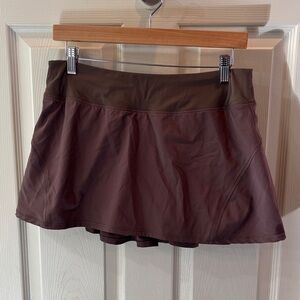 Mauve CRZ Yoga Athletic Skort